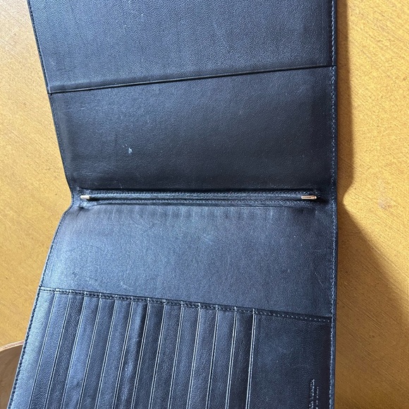 Bottega Veneta Italy Intrecciato Agenda leather woven portfolio 8x7”  On Sale - Picture 2 of 3